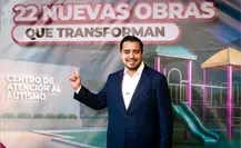 Jesús Nava impulsa 22 nuevas obras públicas en Santa Catarina