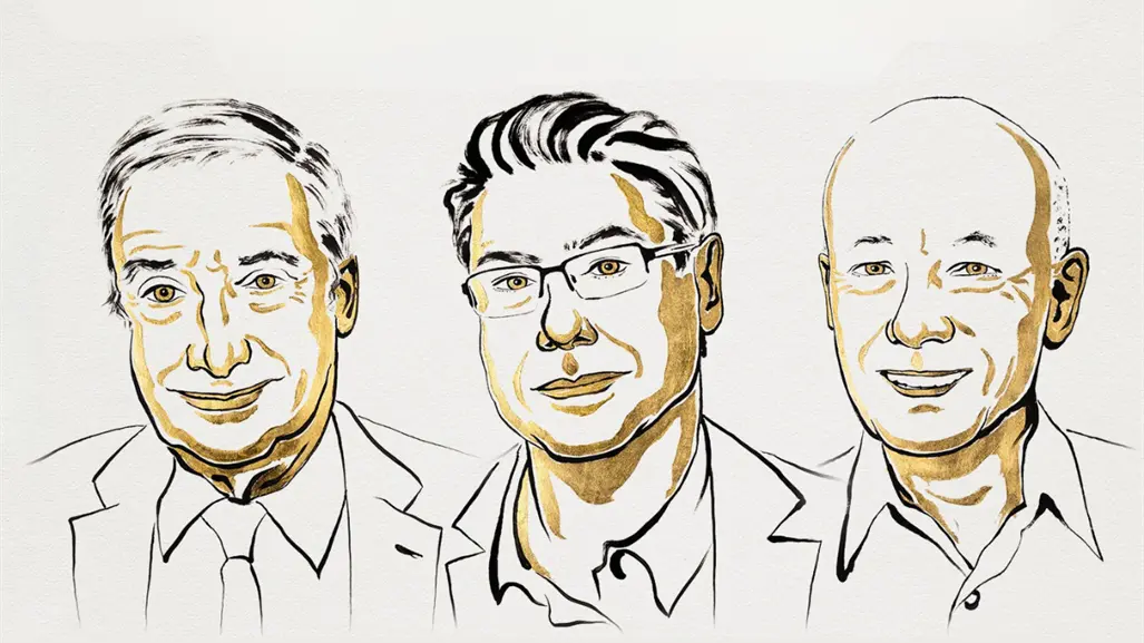 Nobel de Economía 2025 es entregado a Joel Mokyr, Philippe Aghion y Peter Howitt