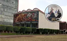 VIDEO | Presunto profesor de la UNAM se retira la ropa frente a estudiantes