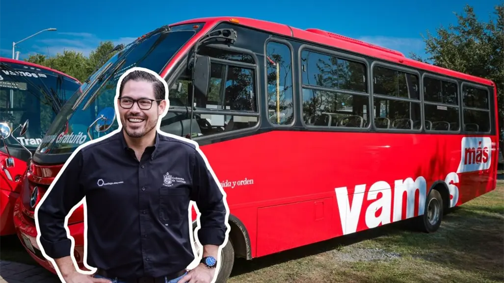 Refuerza David de la Peña la movilidad con el transporte gratuito "Vamos Más" en Santiago