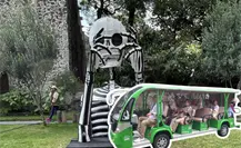 Tour del Día de Muertos en el barrio de San Ángel: visita ofrendas y leyendas a bordo del Ecobús 800