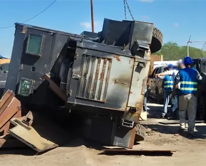 Esto cuesta construir un vehículo "monstruo" con blindaje artesanal en Tamaulipas