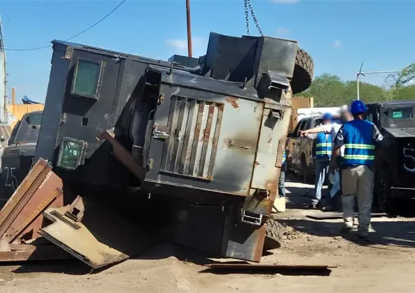 Esto cuesta construir un vehículo "monstruo" con blindaje artesanal en Tamaulipas
