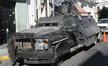 FGR destruye en Tamaulipas 23 vehículos monstruos decomisados al crimen organizado FGR destruye en Tamaulipas 23 vehículos monstruos decomisados al crimen organizado