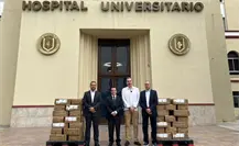 Waldo Fernández gestiona donativo de 14 millones en medicamentos al Hospital Universitario de Nuevo León