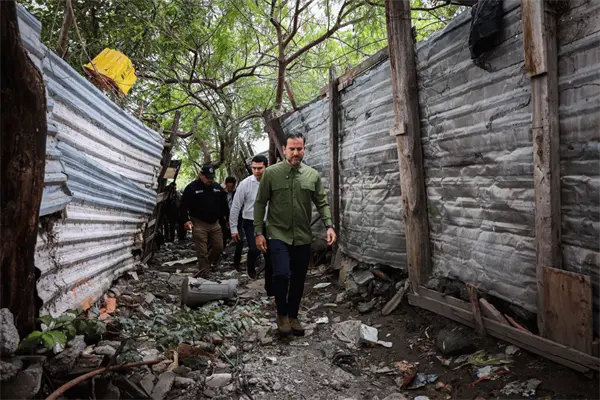Avanza la restauración del Río Pesquería con demolición de construcciones ilegales y limpieza ambiental