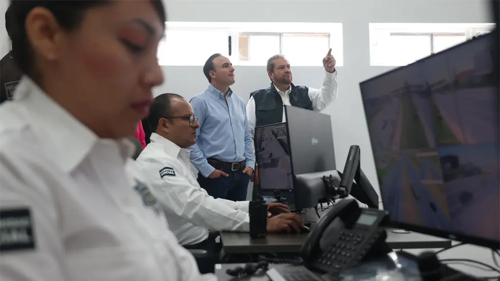 Manolo Jiménez inaugura C2 en Ramos Arizpe con más de 400 cámaras para reforzar seguridad