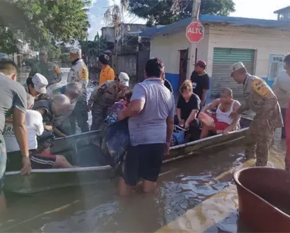Ariadna Montiel promete atención directa tras las inundaciones y apoyo de Jóvenes Construyendo el Futuro