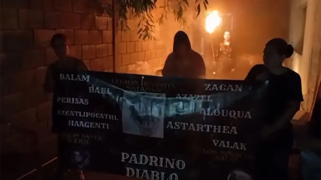 Asociación satanista de Tampico sorprende con rituales y apoyos altruistas