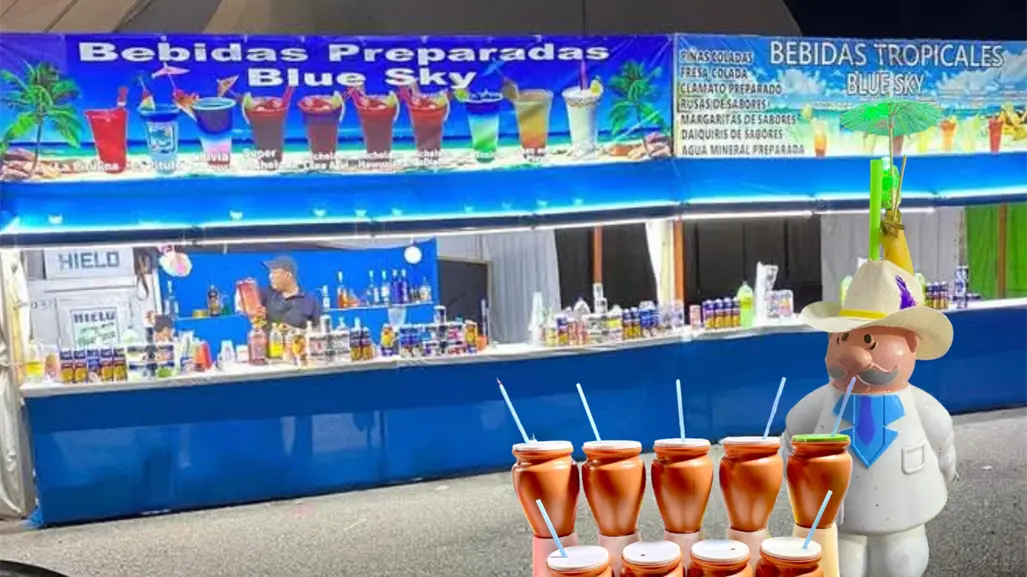 Blue Sky llega a la Feria Tamaulipas con bebidas en vasos creativos