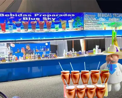 Blue Sky llega a la Feria Tamaulipas con bebidas en vasos creativos 