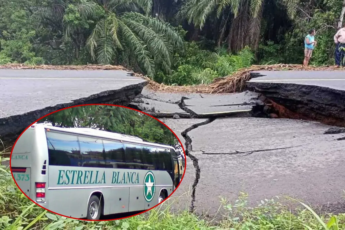 Después de varios días de suspensión por las intensas lluvias que afectaron al norte de Veracruz, se reactivan las líneas de autobuses que conectan desde Reynosa hacia esa región. Foto: Posta Tamaulipas
