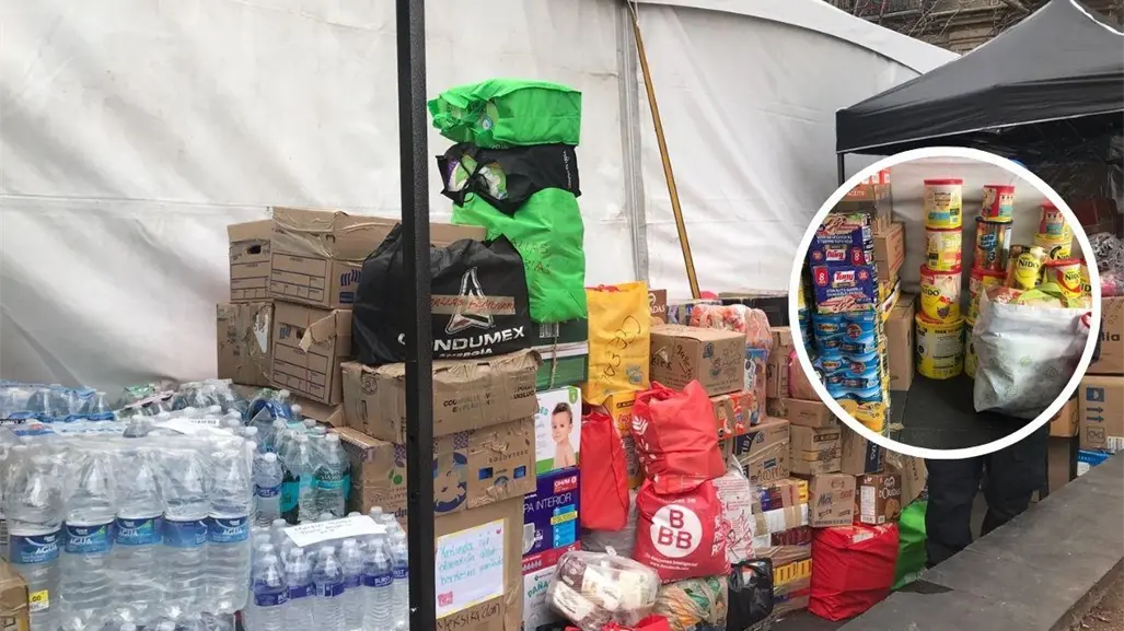 ¿Dónde donar víveres en la CDMX para apoyar a los afectados por las lluvias en Veracruz?