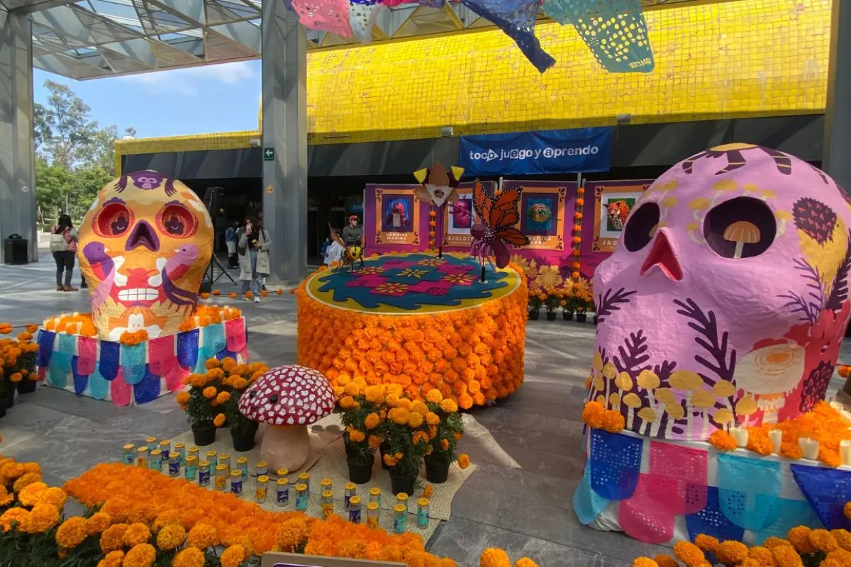 Día de Muertos en Papalote Museo del Niño 2025. Foto: .papalote.org.mx | Canva