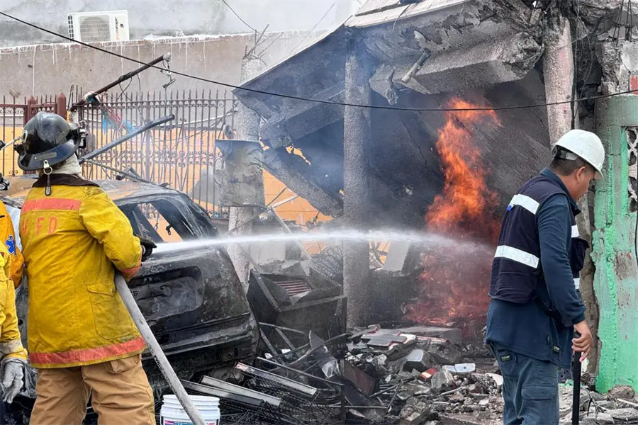 Explosión en Nuevo Laredo estremeció colonias a siete kilómetros de distancia