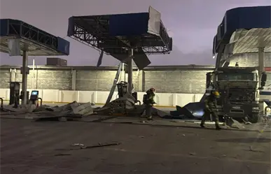 Explosión deja un lesionado y caos en avenidas de Monterrey