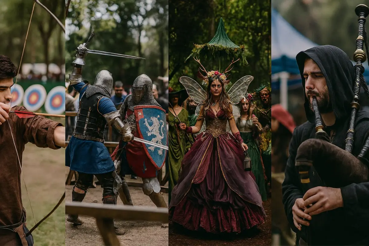 Festival medieval en CDMX. Foto: Iván Macías