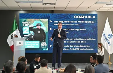 Fiscal Federico Fernández Coahuila comparte estrategias de seguridad en foro nacional de Coparmex