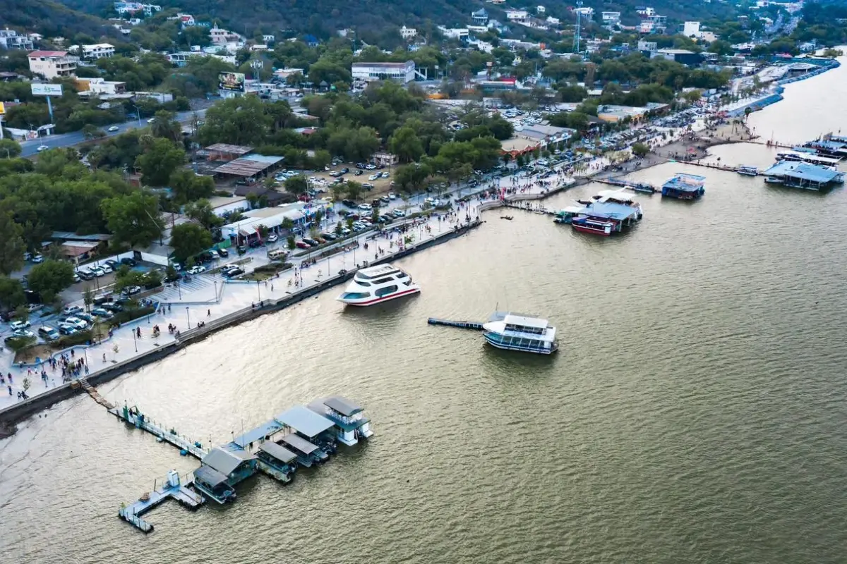 La Presa “La Boca”. Foto: Gobierno de Santiago, Nuevo León