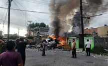Fuerte explosión e incendio de vivienda estremecen colonia Infonavit en Nuevo Laredo Fuerte explosión e incendio de vivienda estremecen colonia Infonavit en Nuevo Laredo