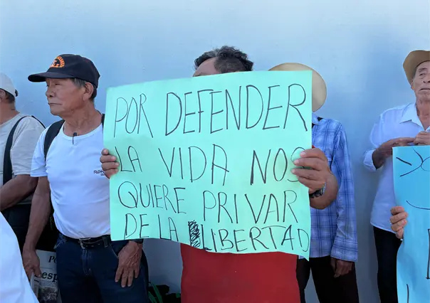 Pueblos mayas apoyan a líder comunitario acusado por luchar contra una granja porcícola en Yucatán