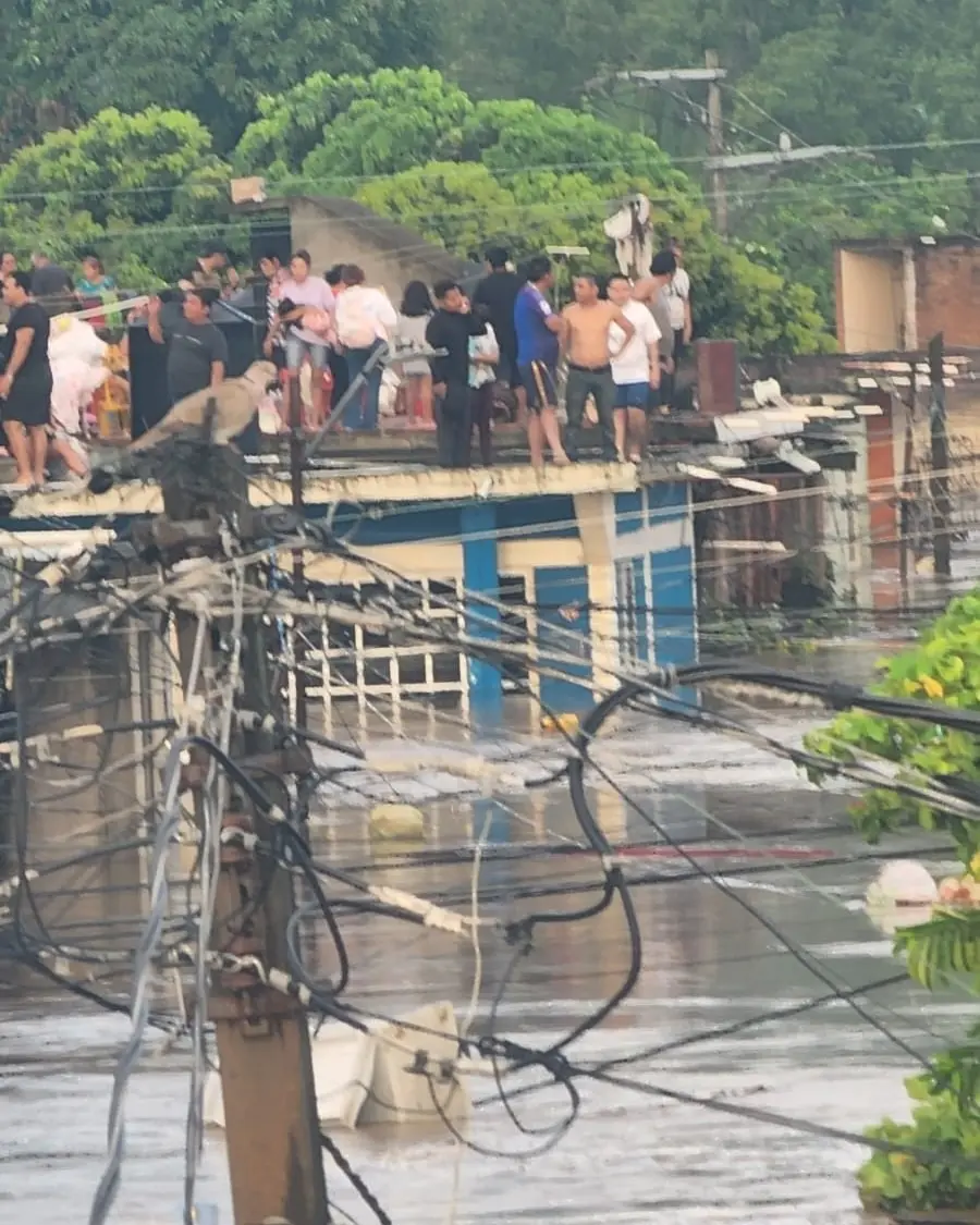 Inundaciones en Veracruz, Puebla, Hidalgo, San Luis Potosí y Querétaro / Foto: Redes Sociales 