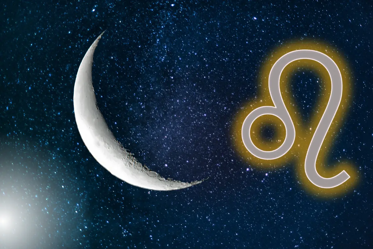 Al entrar la Luna menguante en Leo, se despiertan oportunidades para la autoexpresión y el brillo personal. Foto: Canva