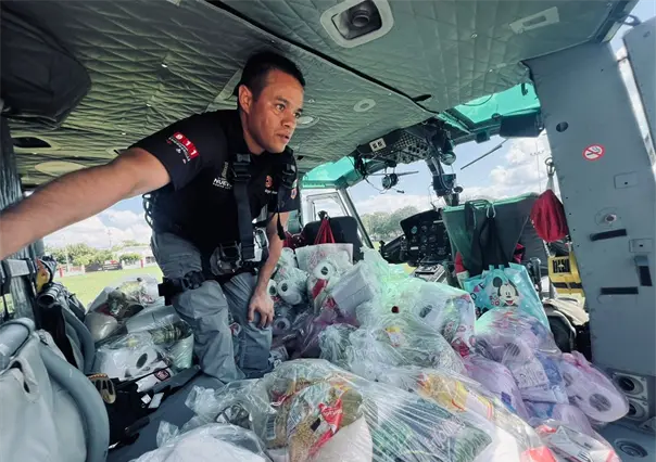 Llega apoyo de Nuevo León a zonas inundadas de Veracruz