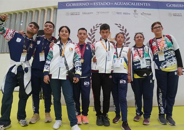 BCS gana 15 medallas en Paralimpiada Nacional 2025; 8 son de oro
