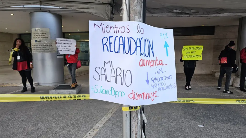 Trabajadores del SAT bloquean vialidades en varias alcaldías de CDMX: estas son las calles afectadas