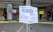 Trabajadores del SAT bloquean vialidades en varias alcaldías de CDMX: estas son las calles afectadas