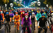 Prepara tu bici y tu disfraz: así será el paseo nocturno de Día de Muertos en CDMX