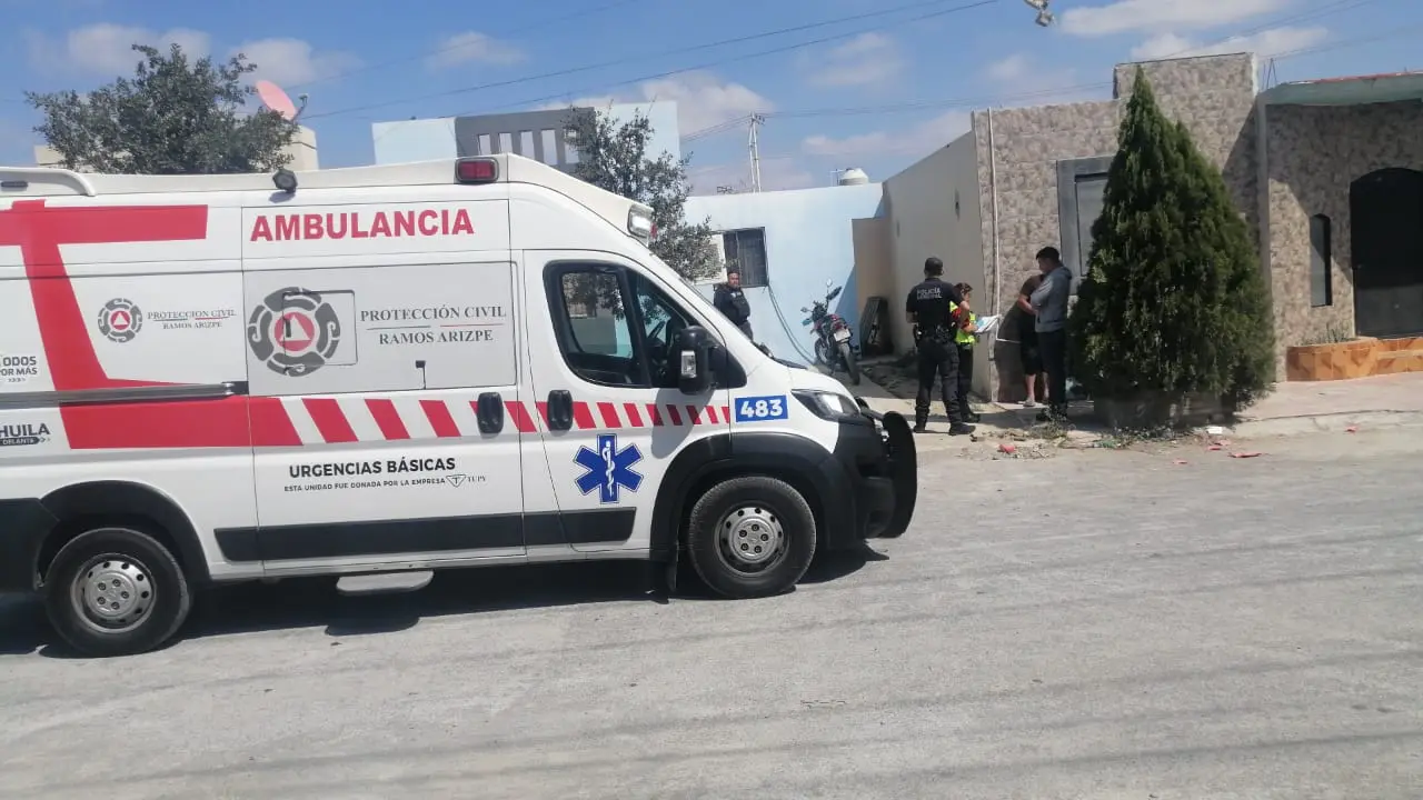 El hombre fue encontrado en la colonia Villa Sol de Ramos Arizpe. (Fotografía: Marco Juárez)