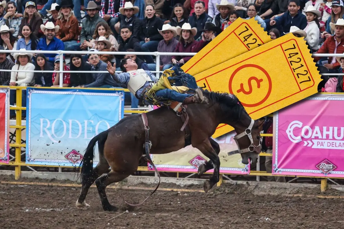 Rodeo Saltillo 2025, esto es lo que incluye cada boleto / Foto: Rodeo Saltillo | Canva
