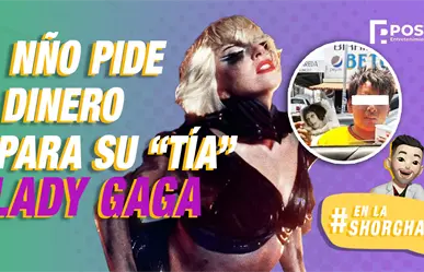 Niño pide dinero en la calle para su tía enferma; era una foto de Lady Gaga