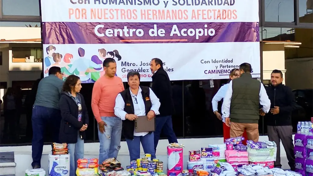 Centrales de abasto de Ecatepec esperan recolectar 20 toneladas de ayuda para afectados por lluvias