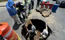 Socavones en CDMX: más de 160 en 2025 revelan el deterioro del subsuelo
