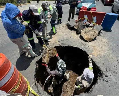 Socavones en CDMX: más de 160 en 2025 revelan el deterioro del subsuelo