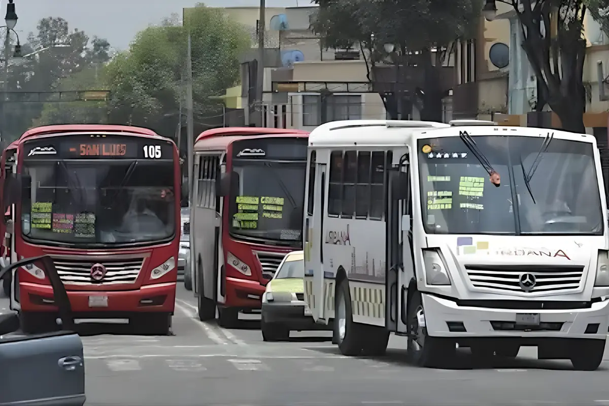 Transporte público. Foto: X (@h_conexion)