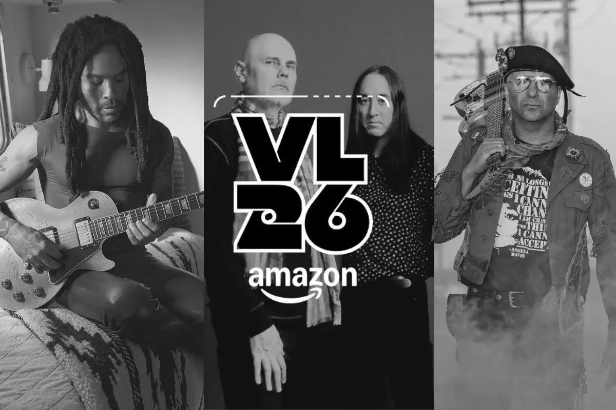 Una nueva edición del Vive Latino 2026 llegará en marzo de 2026. FOTO: CANVA/IG: @vivelatino, @lennykravitz, @smashingpumpkins