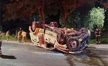 Volcadura de camioneta de valores deja dos lesionados y tránsito paralizado en Insurgentes Sur Volcadura de camioneta de valores deja dos lesionados y tránsito paralizado en Insurgentes Sur