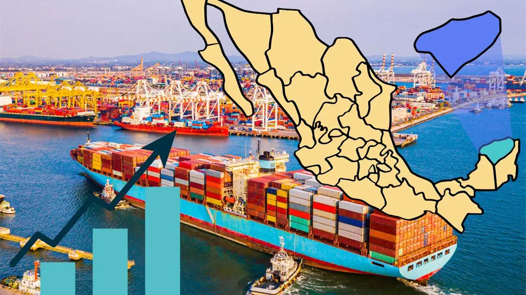 Yucatán tiene más exportaciones en el segundo trimestre de 2025, según el Inegi