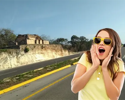 ¿Cómo llegaron estas estructuras mayas a estar junto a la carretera Mérida - Campeche?