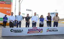Javier Díaz entrega adecuaciones viales en bulevares Valdez Sánchez y Colosio en Saltillo