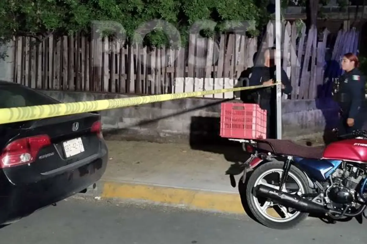 Los hechos ocurrieron sobre la calle Mexicano, a la altura de la calle Libaneses, en la colonia Roberto Espinoza, donde la víctima fue atacada a plena vía pública. Foto: POSTA.