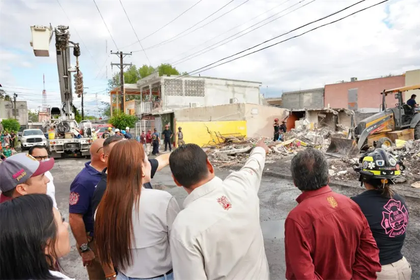 Es primordial para la alcaldesa regresarles la tranquilidad a las familias afectadas | Foto: FB Carmen Lilia Canturosas Villarreal
