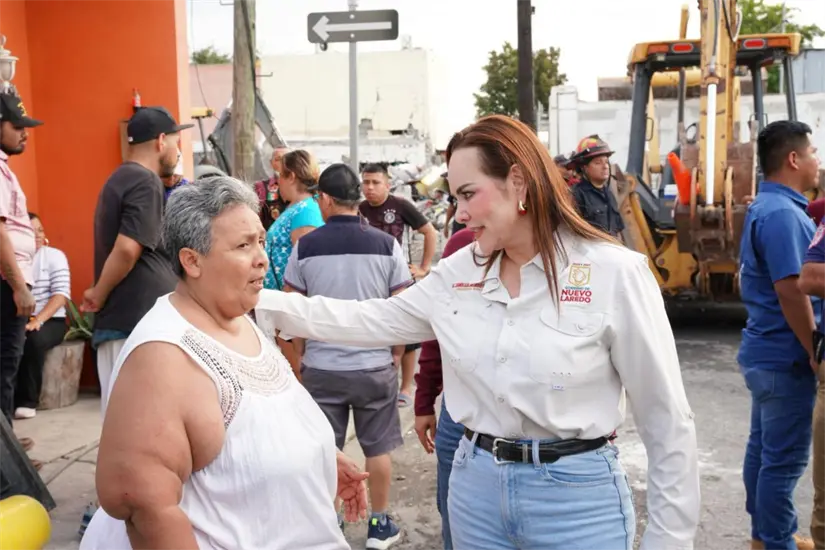La alcaldesa lamentó la pérdida y ofreció sus condolencias a los familiares | Foto: FB Carmen Lilia Canturosas Villarreal