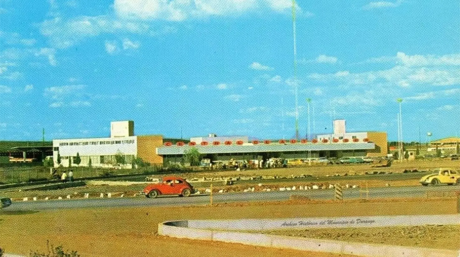 Central Camionera Gral. Domingo Arrieta, Durango | Foto: Archivo histórico municipal de Durango