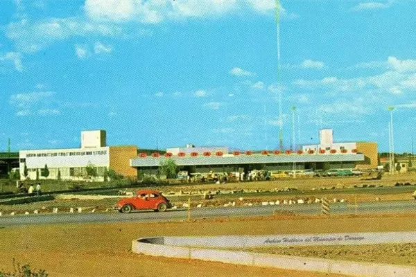 ¿Cuándo se construyó la Central de Autobuses de Durango?