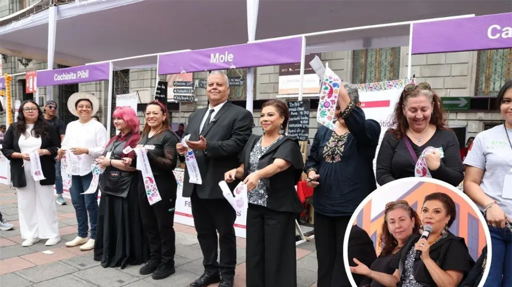 Clara Brugada inaugura Feria de los Barrios y presenta plan para revitalizar el Centro Histórico